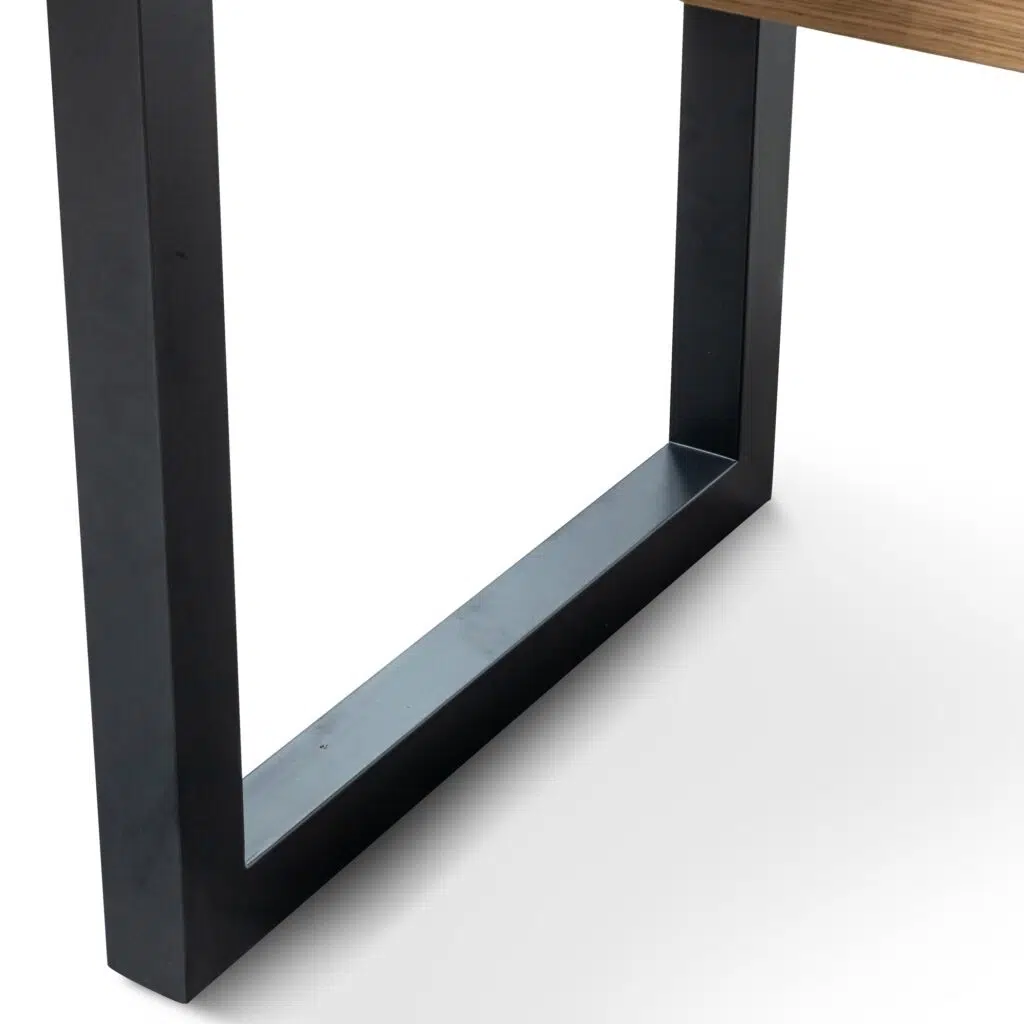Kaia Extendable Dining Table European Oak Black Legs