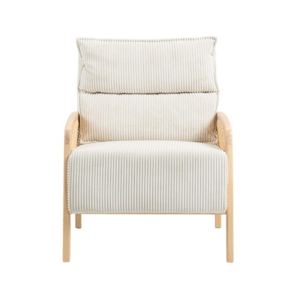 Elegant Electric Recliner Chair, Rocking, 270° Rotate, Black White Textured Fabric, USB Port, Sturdy Steel Legs