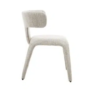 Cream Valerie Dining Chairs, Set of 2, Modern Comfort