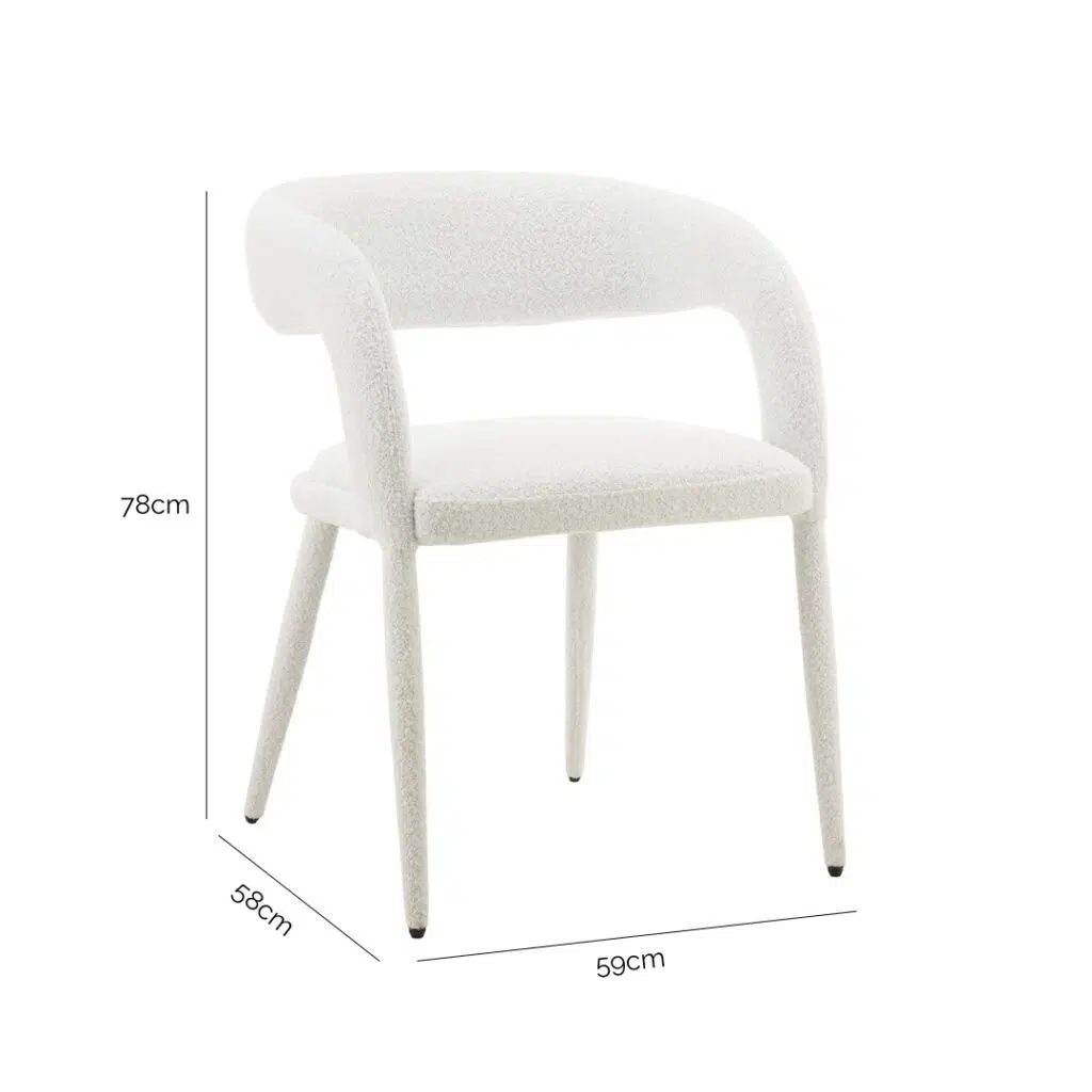 Light Grey Dining Chair Set, Modern Design, Comfortable, Durable, Space-Efficient