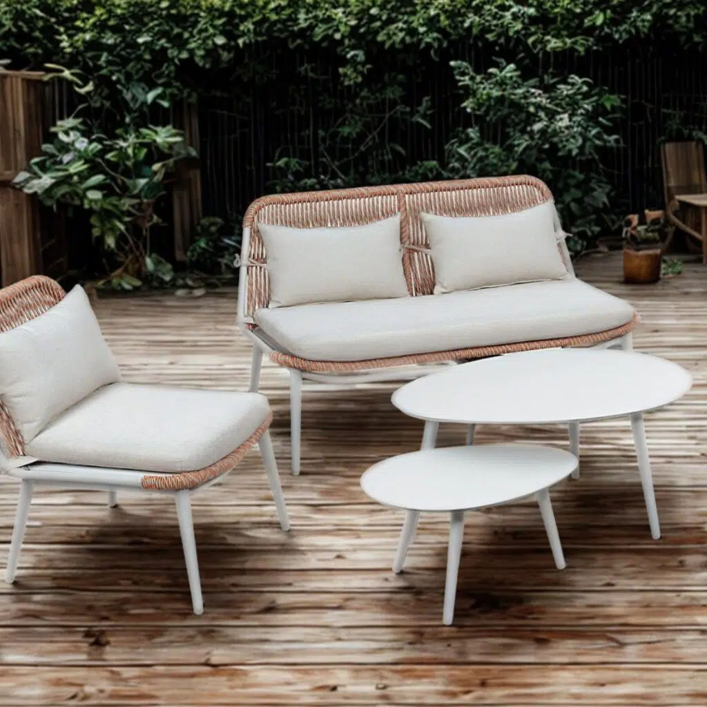 Bennie 5-Piece Outdoor Lounge Set with Cushions