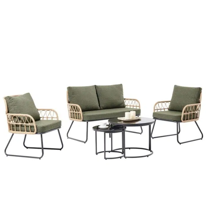 Adriana Outdoor Lounge Set – 5-Piece