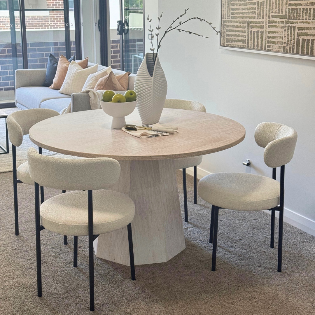 Arco Boucle Dining Chair(set of 4)