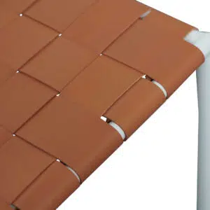 Lys White Frame Bar Stools Tan Set Modern Comfort