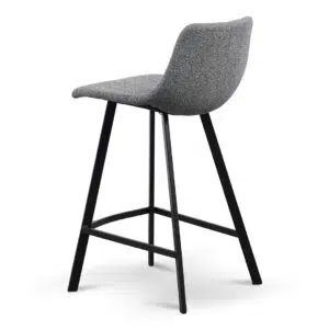 Isla Bar Stool Set Modern 65cm Charcoal CBS8351SE