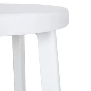 Bryn White Timber Bar Stools Set of 2 Modern Design