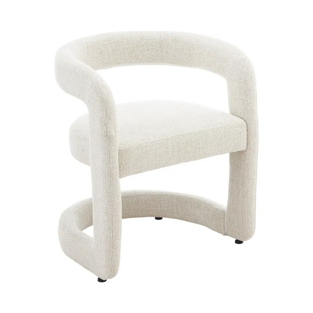 Bella Dining Chair Beige Modern Comfortable Seating