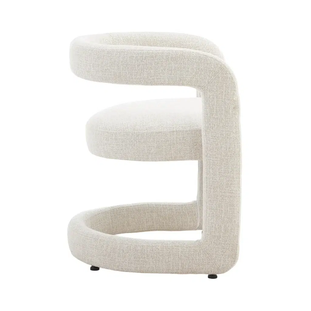 Bella Dining Chair Beige Modern Comfortable Seating