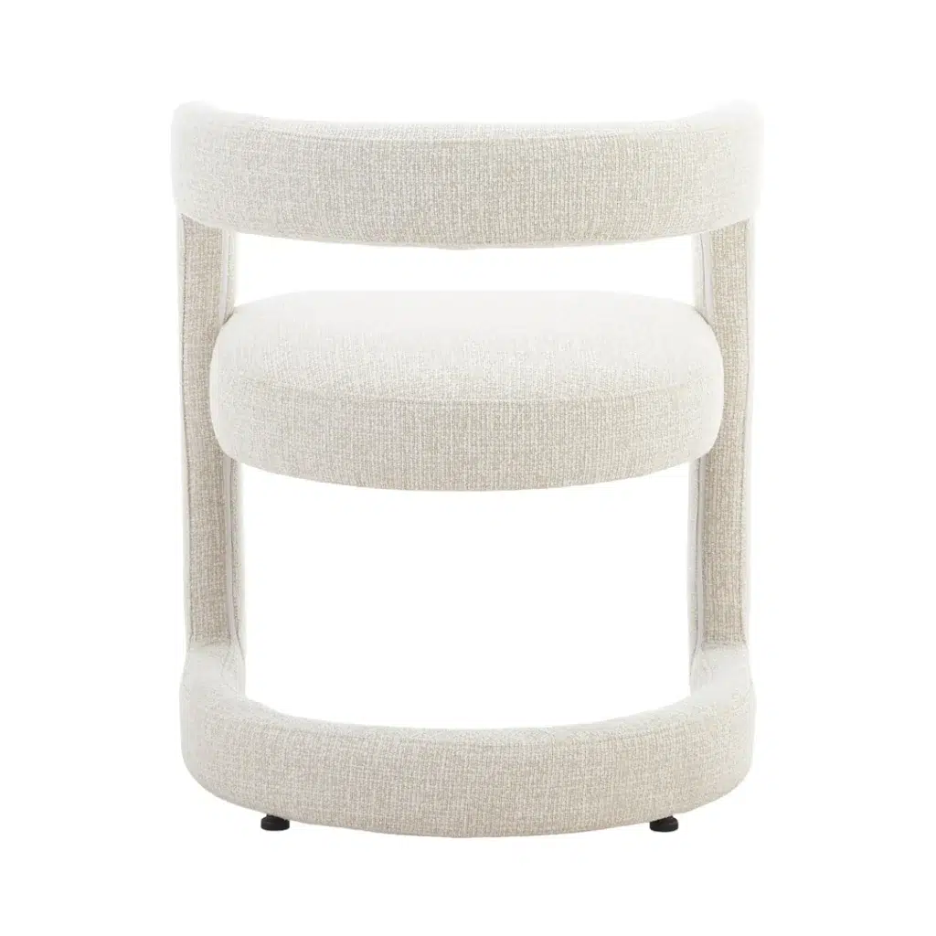 Bella Dining Chair Beige Modern Comfortable Seating