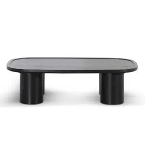 Black Oak Coffee Table 1.4m Modern Design