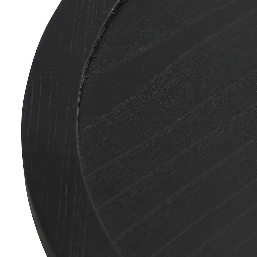 Black Oak Coffee Table 1.4m Modern Design