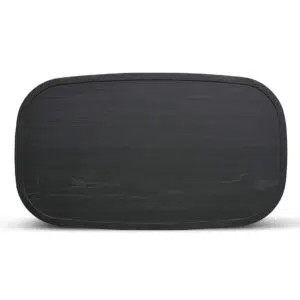 Black Oak Coffee Table 1.4m, Modern Sturdy Design