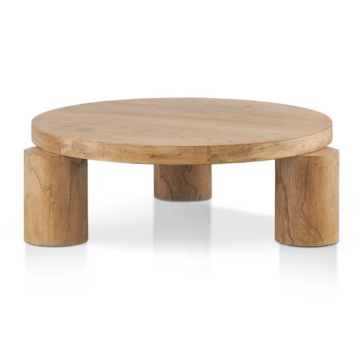 Luna 95cm Coffee Table – Natural