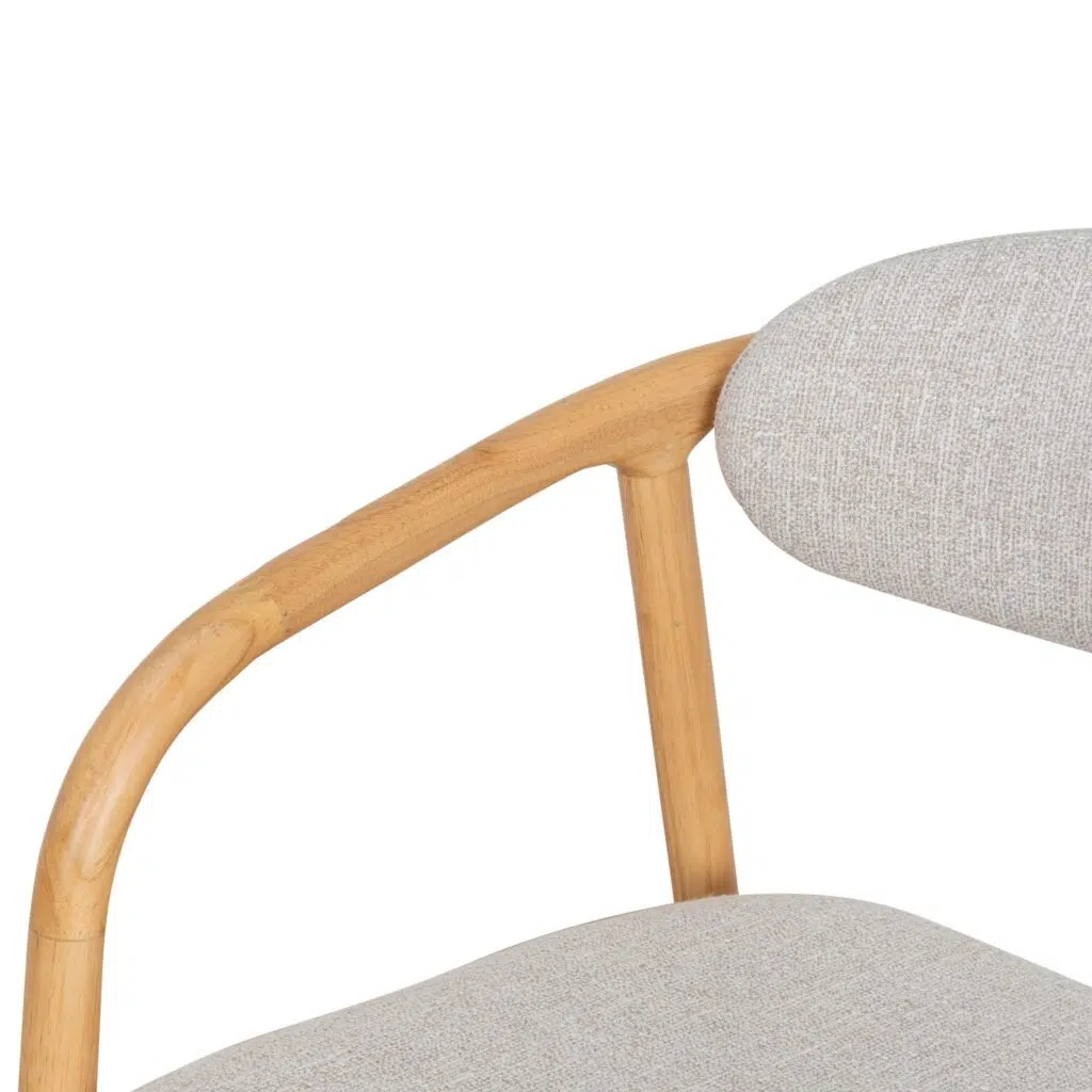 Alba Dining Chair, beige & natural, elegant design, comfortable seat, durable construction