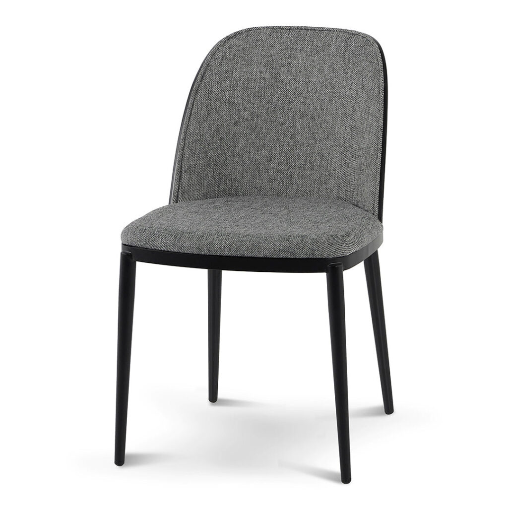 Eclipse Dining Chair Lava Grey Set Modern Comfort