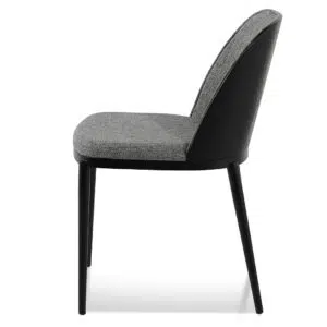 Eclipse Dining Chair Lava Grey Set Modern Comfort