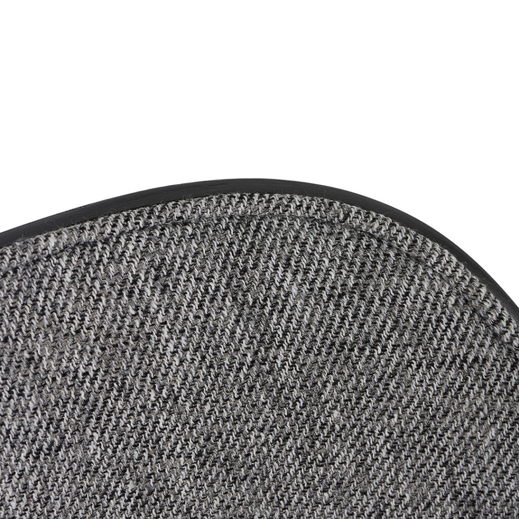 Eclipse Dining Chair Set Lava Grey Modern Comfortable Steel Frame