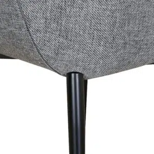 Lava Grey Dining Chairs Set Modern Elegant Design