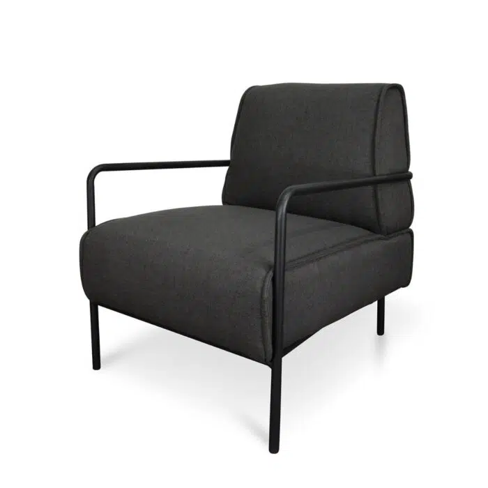 Eli Lounge Chair – Dark Grey