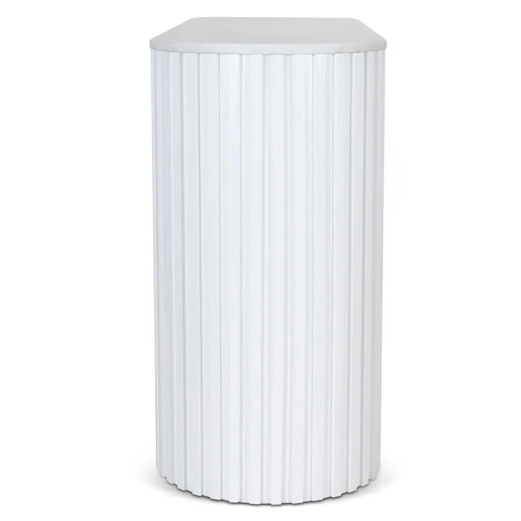 Elegant white marble console table, 1.5m, with solid elm legs and minimalist design.