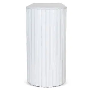 Elegant white marble console table, 1.5m, with solid elm legs and minimalist design.