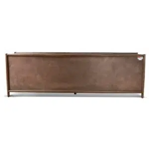 Walnut Sideboard 2.38m, Elegant Storage, Elm Legs, Veneer Top