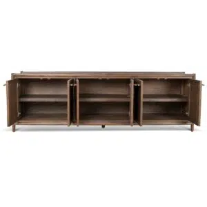 Walnut Flint Sideboard, 2.38m, Elegant Storage Solution