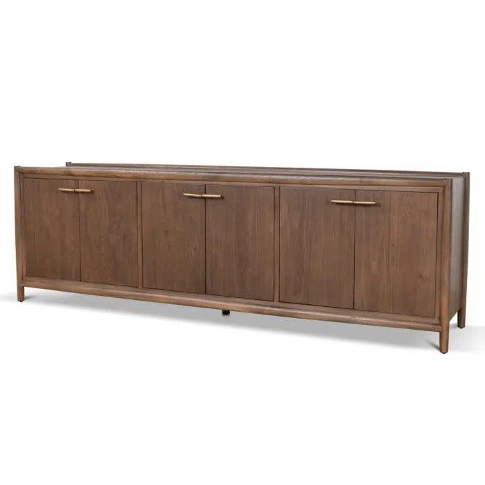 Flint 2.38m Sideboard – Walnut