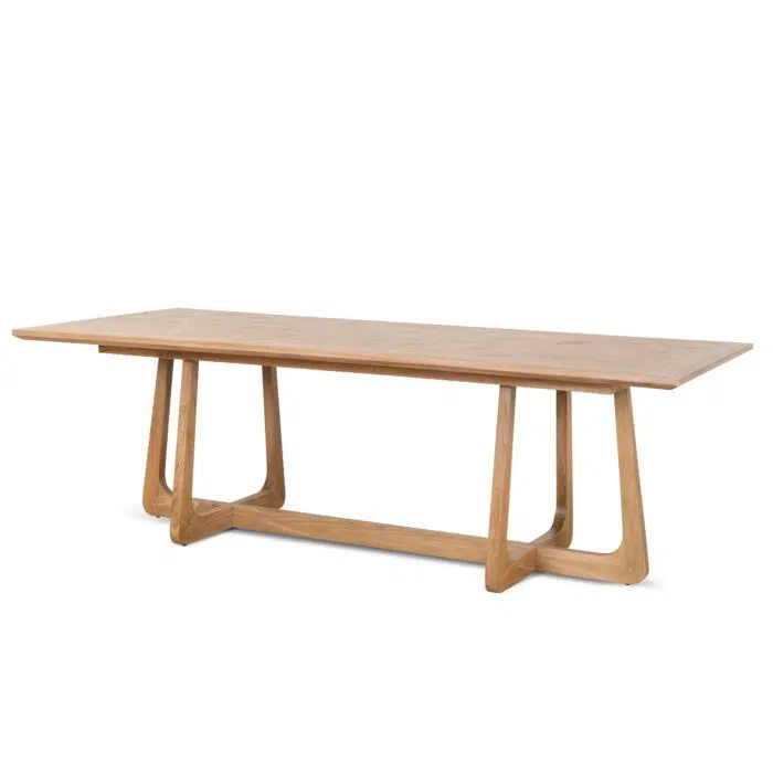 Hera 2.4m Oak Dining Table – Natural