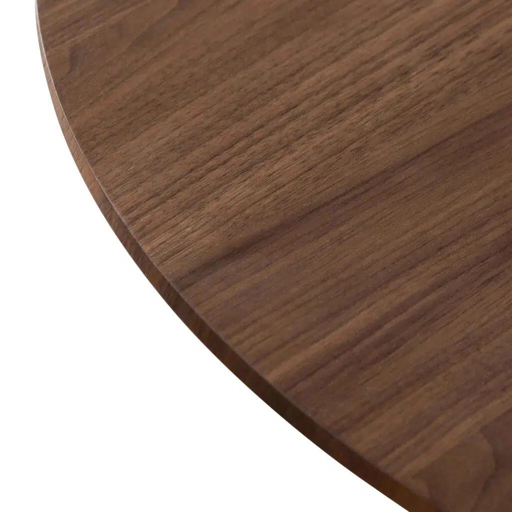 Leif 2.2m Walnut Dining Table, Sleek Modern Design