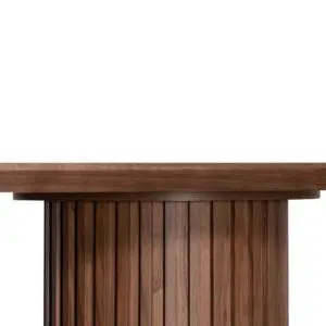 Leif 2.2m Walnut Dining Table, Sleek Modern Design