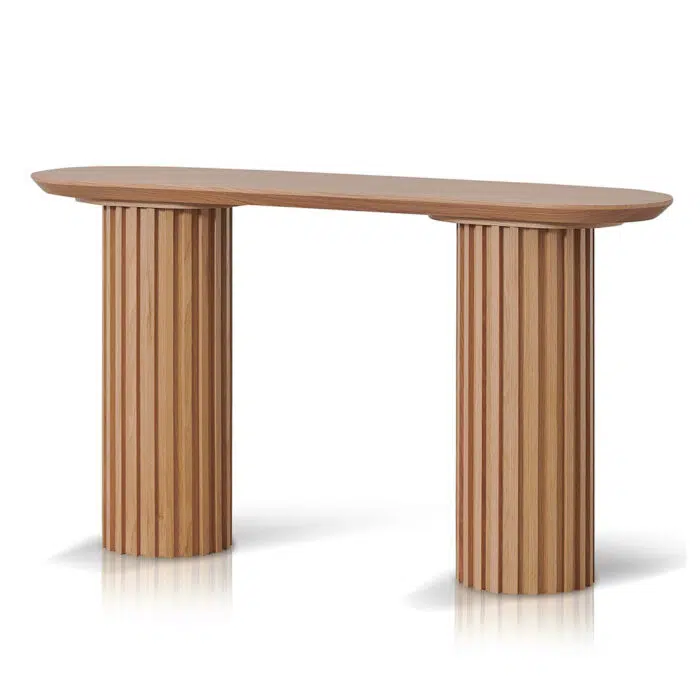 Ever 1.4m Console Table – Natural Oak