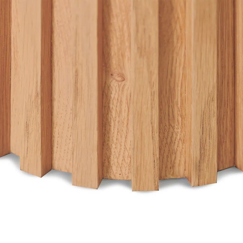 Modern Art Natural Oak Console Table 1.4m