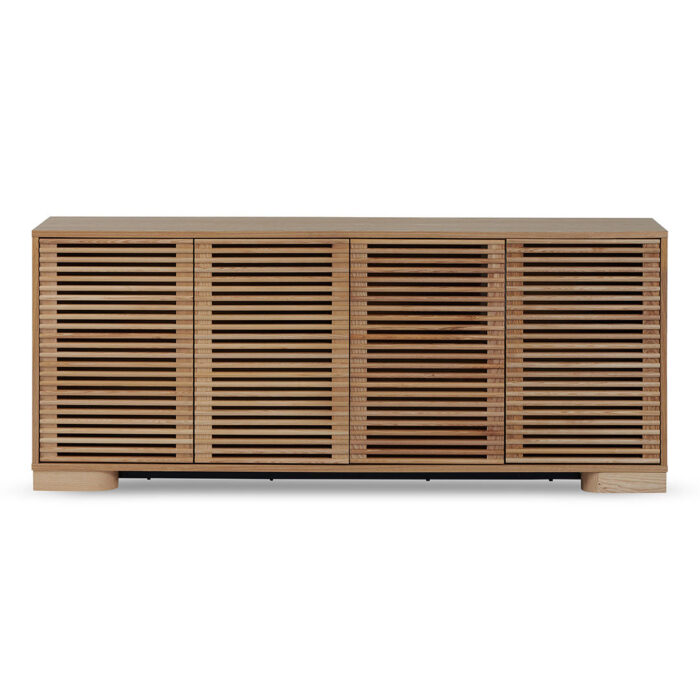 Eclipse 1_8m Sideboard Natural Wood Grain Finish