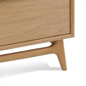 Natural Oak 6-Drawer Chest, Durable, Spacious Storage