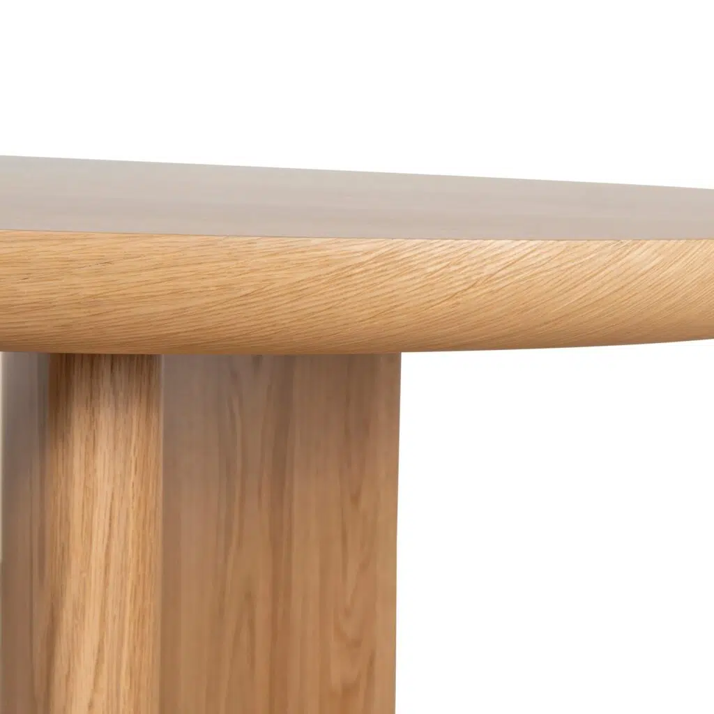 Natural 2.4m Dining Table, Spacious, Durable, Ergonomic Design