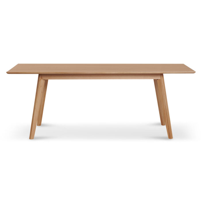 Mason 2.1m Messmate Wood Dining Table, Rustic Design, Seats 6-8, Solid Construction