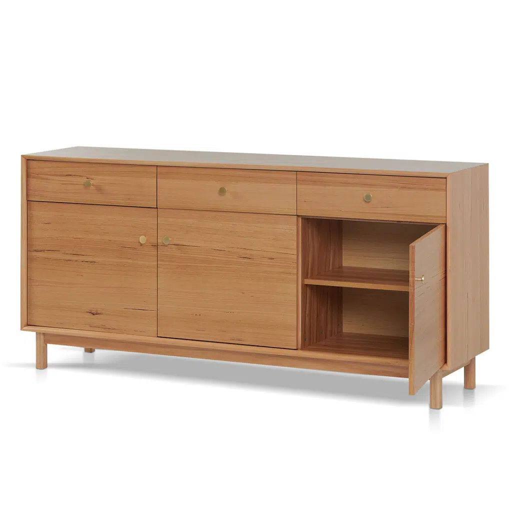 Harmony Buffet Unit Messmate Wood Rustic Elegant Storage