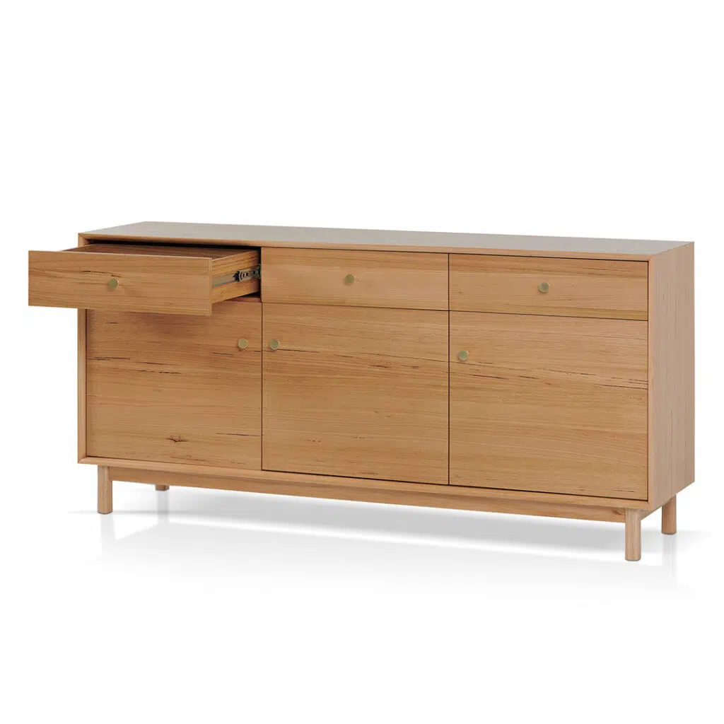 Harmony Buffet Unit Messmate Wood Rustic Elegant Storage
