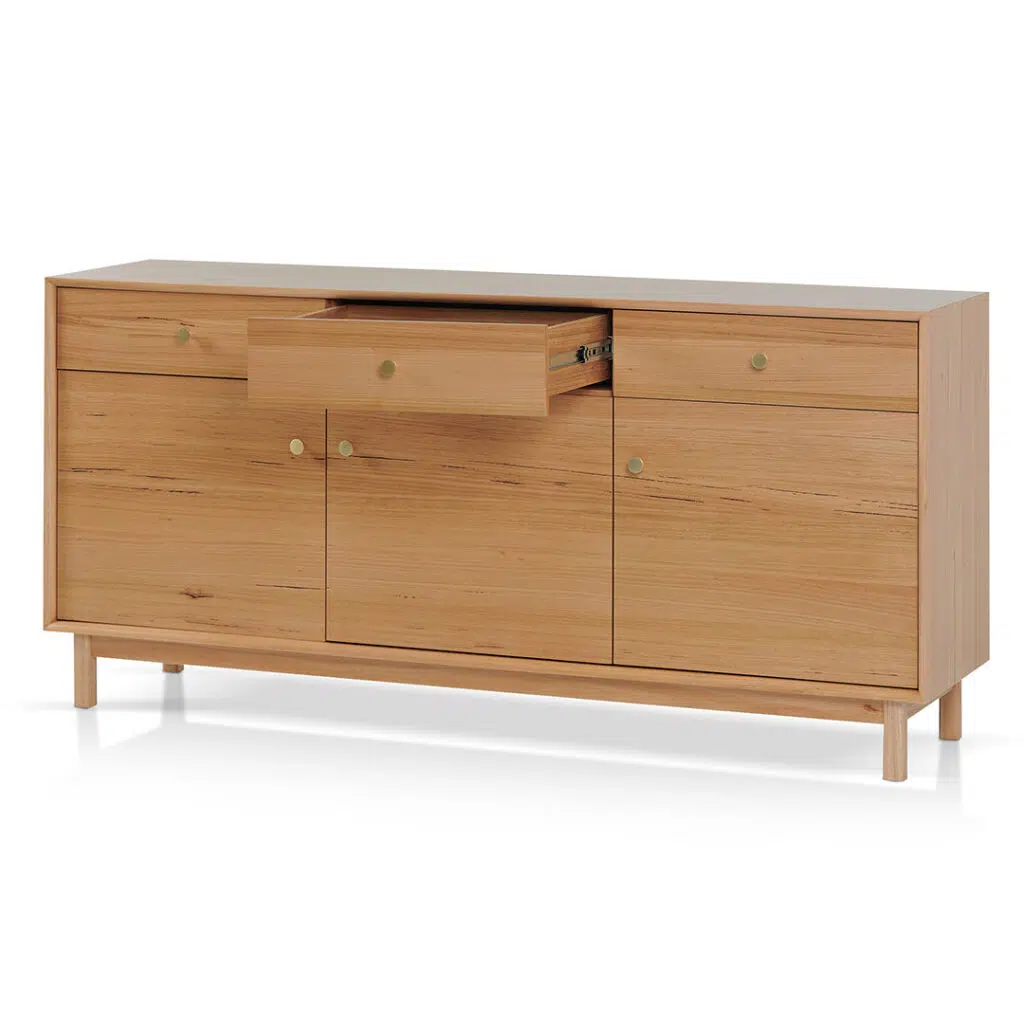Harmony Buffet Unit Messmate Wood Rustic Elegant Storage