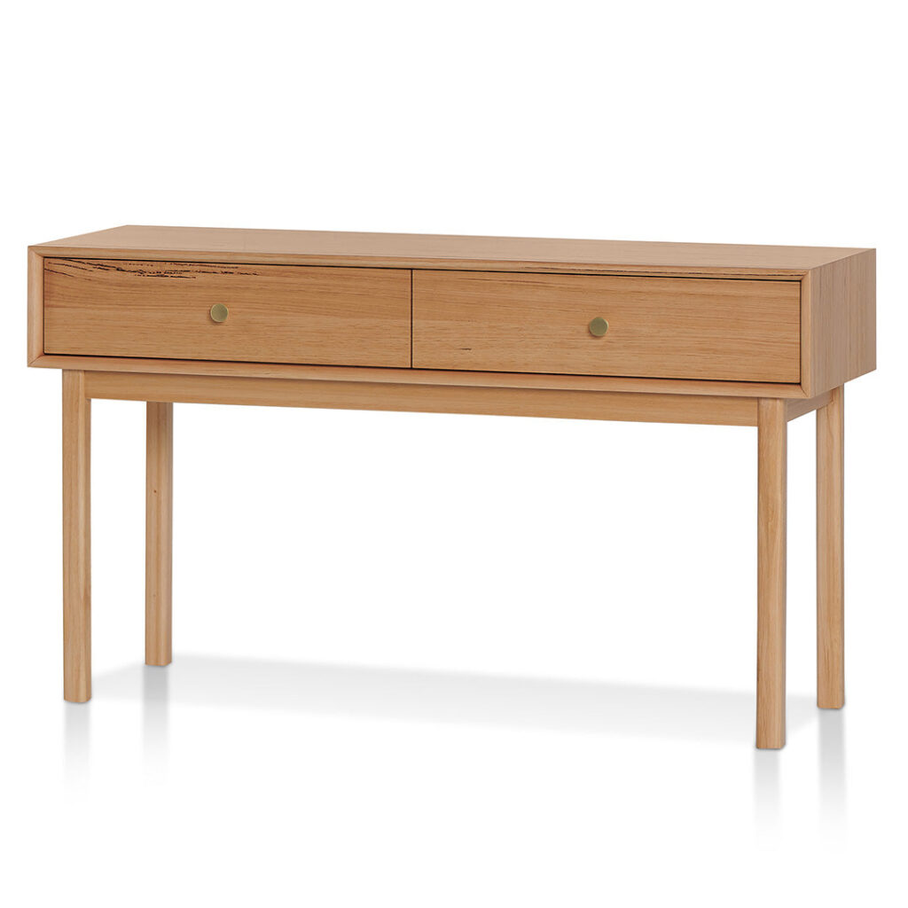 Atlas Console Table Messmate Wood Sturdy Elegant