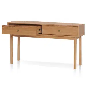 Atlas Console Table Messmate Wood Sturdy Elegant