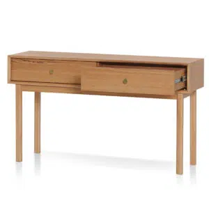 Atlas Console Table Messmate Wood Sturdy Elegant