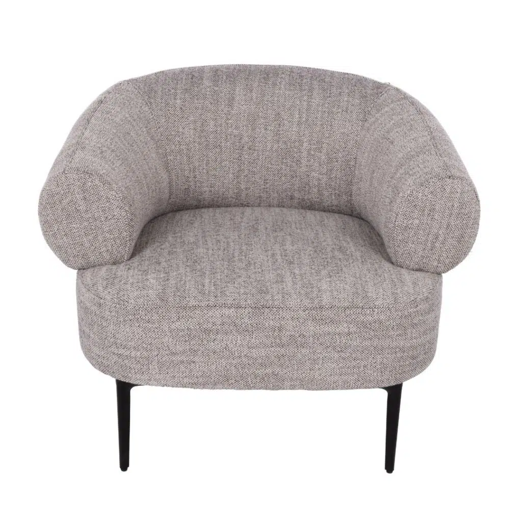 Eamon Armchair Grey Black Modern Comfort Sleek Design