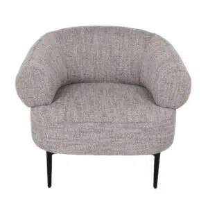 Eamon Armchair Grey Black Modern Comfort Sleek Design
