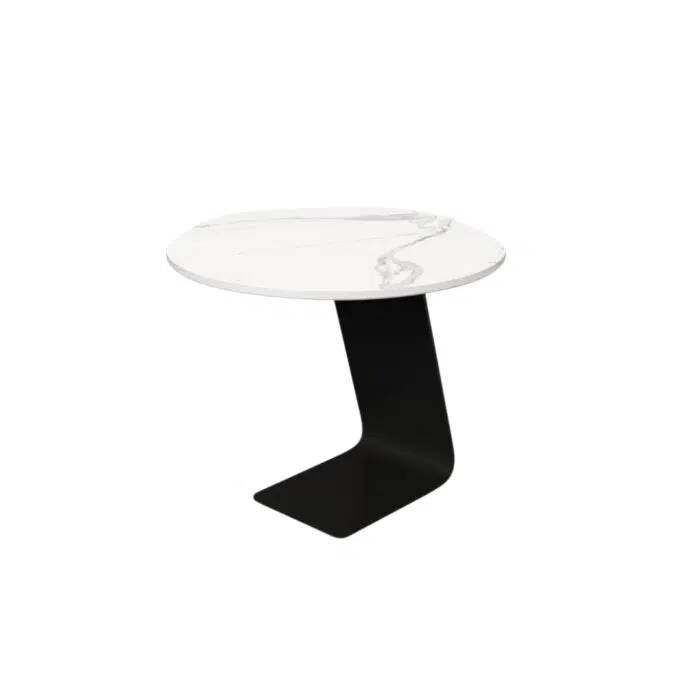 Elina Sintered Stone Side Table