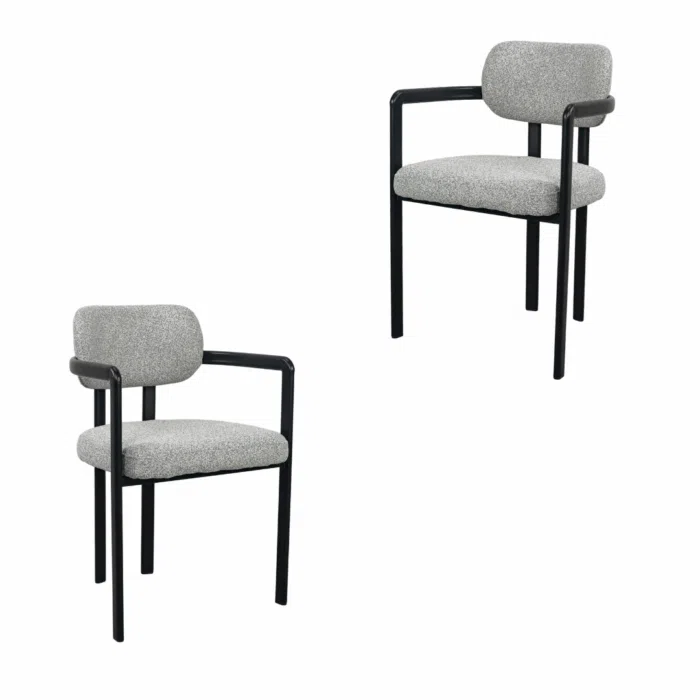 Felina Dining Chair -Grey(set of 2)