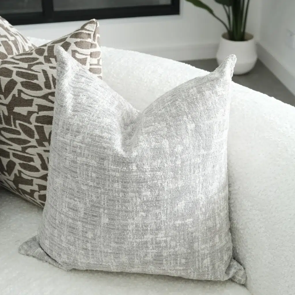 Galaxy Cushion 55cm Grey/White Decorative