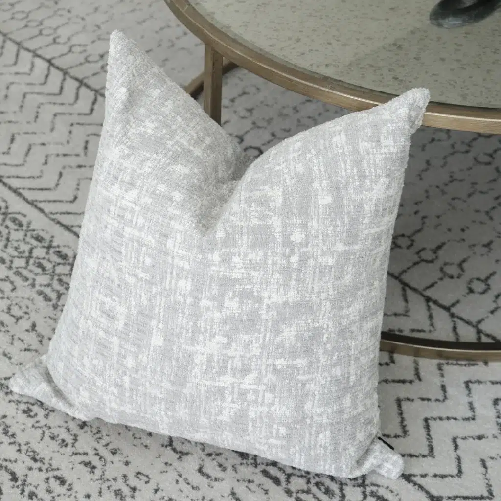 Galaxy Cushion 55cm Grey White Decorative