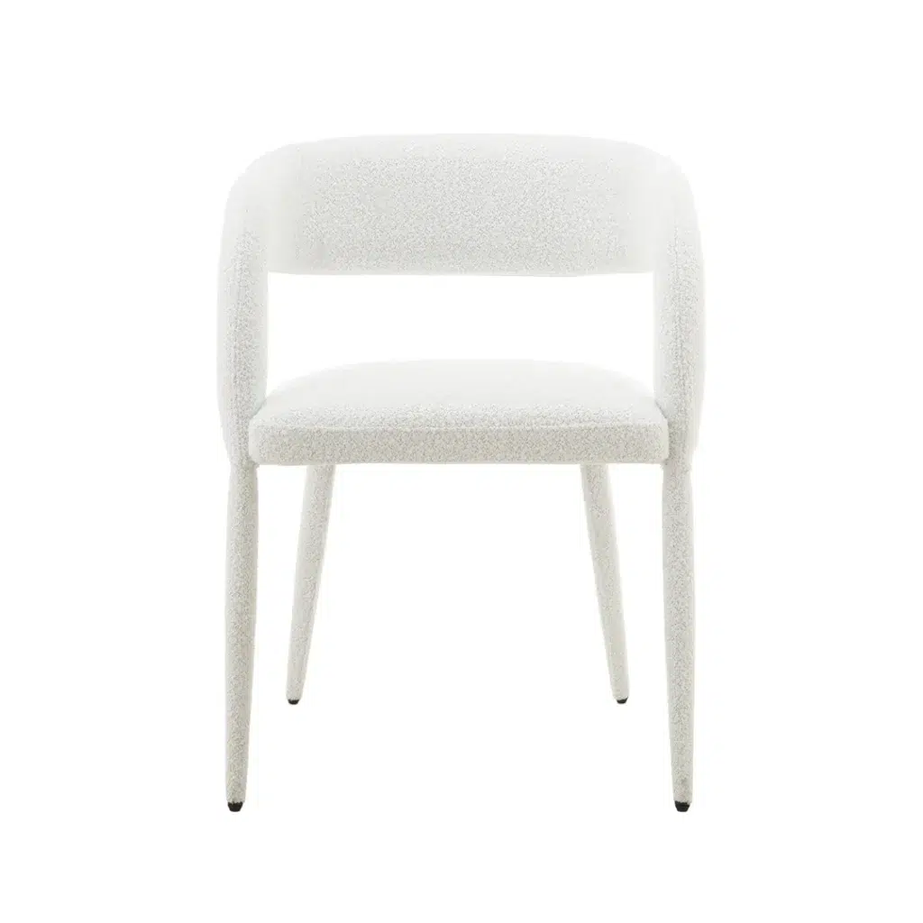 Light Grey Dining Chair Set, Stylish, Comfortable, Space-Saving